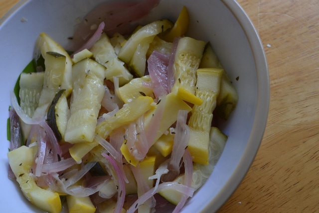 pickled squash recipe