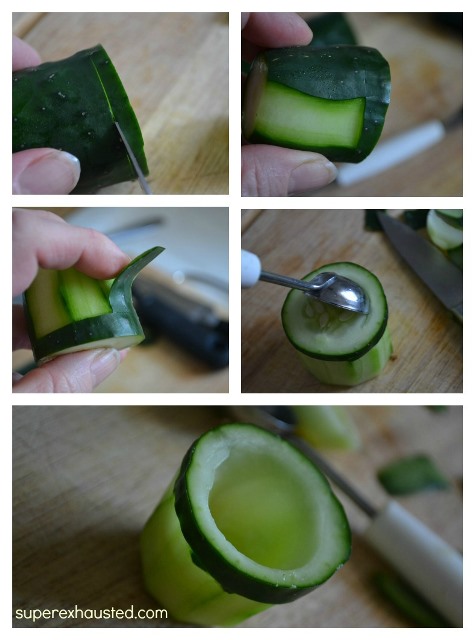 cucumber cups
