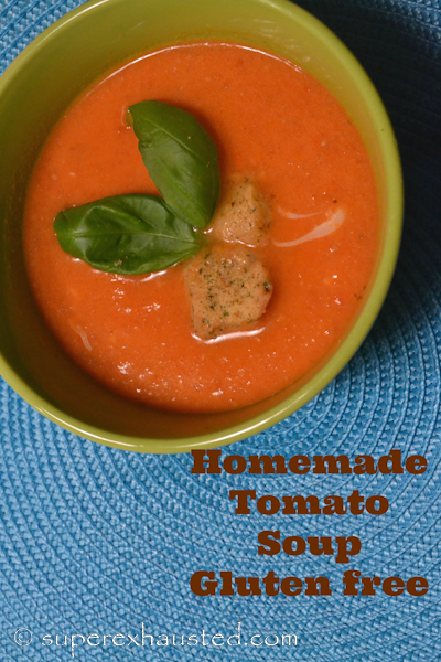 Easy Tomato soup | Superexhausted