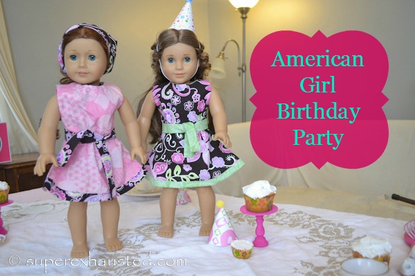 american girl doll party
