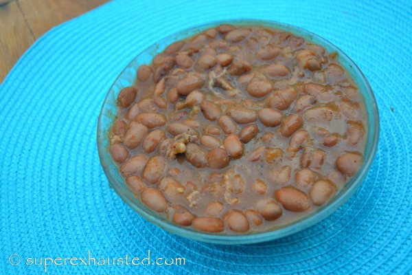 easy slow cooker beans 