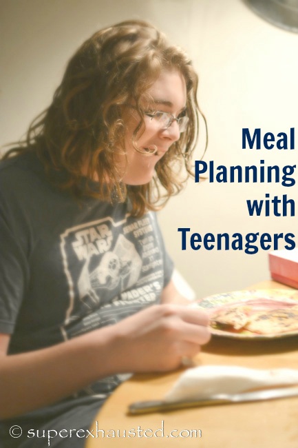 Meal Planning on Budget with Teenagers