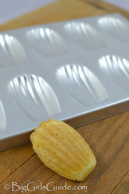 Madeleine Cookies and mold for cookies