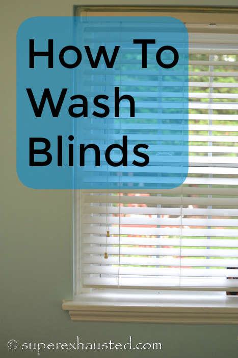 How to wash blinds sleaning clean blinds